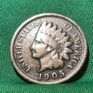 1905 Philadelphia Mint Indian Head Cent Beautiful
